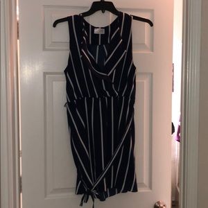 🎉3/$20 Blue and white pinstripe dress